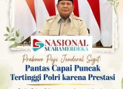 Presiden Prabowo Akui Kapolri, Sosok Sangat Berprestasi, Perlu Di Pertahankan Untuk Mempertahankan Kelembagaan