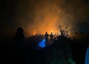 Polda Kalteng, Respon Cepat Padamkan Pembakaran Hutan Dekat Pemukiman