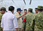 Presiden Menyampaikan, Keberhasilan Menekan Karhutla Merupakan Hasil Sinergi Satgas Karhutla Kalteng, Polri dan TNI