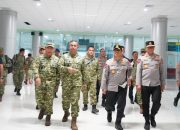 Kapolda Kalteng Irjen Iwan Kurniawan, Dampingi Wakapolri, Sambut Presiden Prabowo