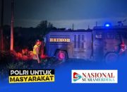 Lapor Pak Kapolri, Tim Respon Bencana Batalyon C Pelopor Satbrimob Polda Kaltim Beserta 1 Unit AWC Di Terjunkan Bantu Padamkan Kebakaran Lahan Di Kariangau