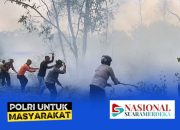 Cegah Karhutla Sebelum Api Menyala, 198 Peserta Didik Polri Turun Edukasi Masyarakat