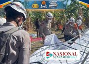 LAPOR PAK KAPOLRI ; Di NTT Brimob Pasang Tenda di Pondok Pesantren Pancasila untuk Dukung Aktivitas Warga