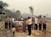 Pengabdian Masyarakat, Sespimti Polri Dikreg ke-36 Laksanakan Bakti Sosial di Pos Titik Api Karhutla Kabupaten Katingan