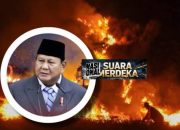 Presiden Prabowo, Kategorikan Pembakaran Hutan Di Kategorikan “TERORISME” Bisa Di Hukum Mati ..