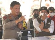 Kapolda Kalteng Hadiri Rapat Evaluasi Penanganan Karhutla Bersama Menteri Kehutanan dan Ka BNPB di Pulang Pisau