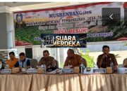 Kantibmas Di Besuki Jadi Perioritas Polsek Besuki, Kemarin Laksanakan Musrembangdes