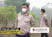 Minggupun Kapolda Kalteng, Mantau Cegah Karhutla