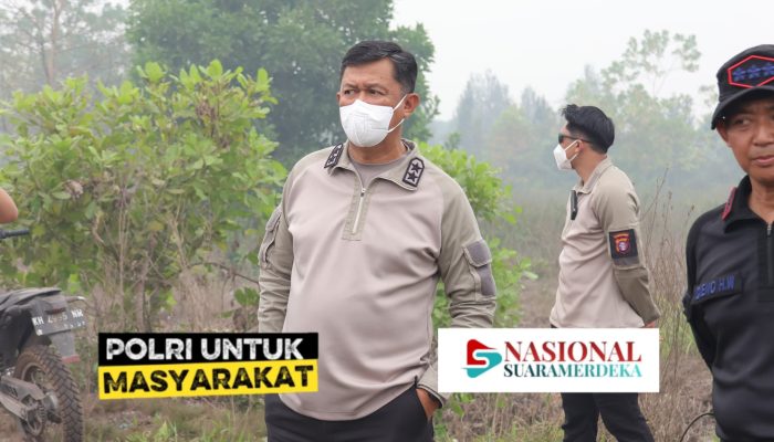Minggupun Kapolda Kalteng, Mantau Cegah Karhutla