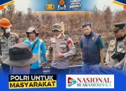 Lapor Pak Kapolri : Danmen I Pelopor Pasbrimob II Korbrimob Polri Laksanakan Peninjauan Situasi Karhutla di Wilayah Sambas, Kalbar