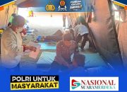 Lapor Pak Kapolri : Pantau Kondisi Pasien, Tim Kesehatan Korbrimob Lakukan Follow Up di Posko Barangkolong