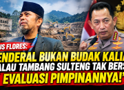 AGUS FLORES: “JENDERAL BUKAN BUDAK KALIAN! KALAU TAMBANG SULTENG TAK BERSIH, EVALUASI PIMPINANNYA!”