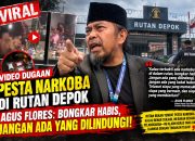 Viral Video Dugaan Pesta Narkoba di Rutan Depok, Agus Flores: Bongkar Habis, Jangan Ada yang Dilindungi!