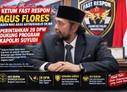 Ketum Fast Respon Agus Flores, Raden Mas Agus Astrodiarjo SH.MH, Perintahkan 28 DPW Dukung Program Kapolri Suyudi
