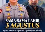 Sama-Sama Lahir 3 Agustus, Agus Flores dan Irjen Pol. Djati Wiyoto Abadhy Dinilai Memiliki Kedekatan, Kini Bersinggungan dengan Isu Reforma Agraria