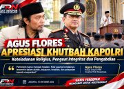 Agus Flores Apresiasi Khutbah Kapolri di Masjid Mabes Polri, Teladankan Kepemimpinan Religius dan Keteladanan bagi Anggota