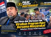 Program Kapolri, “Polri Bersama Masyarakat” Harus Diviralkan, Agus Flores Ajak Wartawan FRN Sebarkan Kinerja Positif Kepolisian