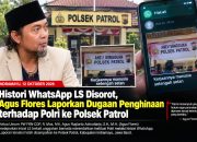 Histori WhatsApp LS Disorot, Agus Flores Laporkan Dugaan Penghinaan terhadap Polri ke Polsek Patrol