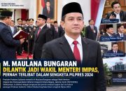 M. Maulana Bungaran Dilantik Jadi Wakil Menteri Imipas, Pernah Terlibat dalam Sengketa Pilpres 2024