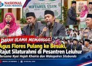 DARAH ULAMA MEMANGGIL! Agus Flores Pulang ke Besuki, Rajut Silaturahmi di Pesantren Leluhur Bersama Nyai Hajah Khoiria dan Wakapolres Situbondo