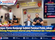 Agus Flores Kunjungi Subbid Paminal Polda Jabar, Dorong Pengawasan Internal yang Profesional dan Transparan