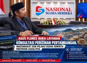 Agus Flores Buka Layanan Konsultasi Perizinan Pertambangan, Masyarakat dan Pelaku Usaha Diminta Pastikan Legalitas