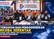 Penyergapan dan Penggerebekan Narkoba Serentak di Makassar, Aceh, Medan, dan Jakarta Barat, Puluhan Orang Diamankan