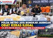 Polda Metro Jaya Bongkar Jaringan Obat Keras Ilegal, 7,8 Juta Butir Disita dari Pabrik di Sukoharjo