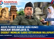 Agus Flores Bukan Juru Kunci Makam Brawijaya V, Disebut Memiliki Garis Keturunan Majapahit