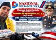 Nasional Suara Merdeka di Bawah Pimpinan Raden Mas MH Agus Rugiarto, S.H., M.H. (Agus Flores) Siap Kawal Pemberitaan Polri Bersama Masyarakat