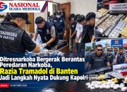 Ditresnarkoba Bergerak Berantas Peredaran Narkoba, Razia Tramadol di Banten Jadi Langkah Nyata Dukung Kapolri