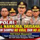KAPOLRI: SOAL NARKOBA, DIUSAHAKAN JANGAN SAMPAI NO VIRAL DAN NO JUSTICE
