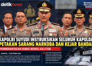 Kapolri Suyudi Instruksikan Seluruh Kapolda Petakan Sarang Narkoba dan Kejar Bandar, Pemberantasan Harus Berkelanjutan